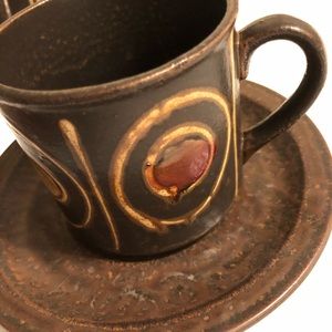 Mid century modern espresso set